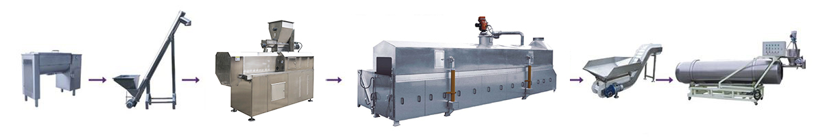 Direct Expanded Snack Making Machine