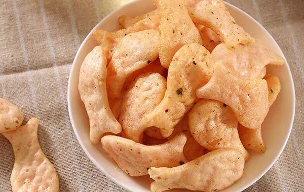 Steam Cooking System Production Line of Snack Pellets (deep oil frying) / Prawn Cracker Production Line