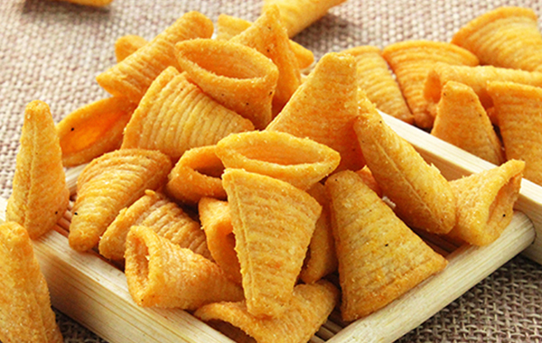 Twin Screw Direct Expansion Puff Snack Production Line (frying type)